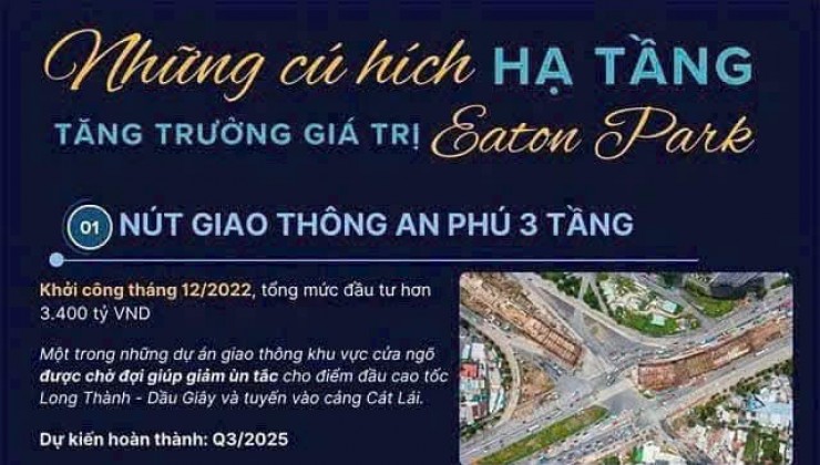 Eatonpark Gamudaland Nhận booking Giai Đoạn 2 mở bán tháng 11/2024